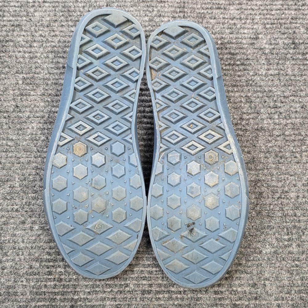 Vans Trek Slip-On Slate Blue Water Shoes Men's Size 9 Checkerboard Cutout - Picture 6 of 10